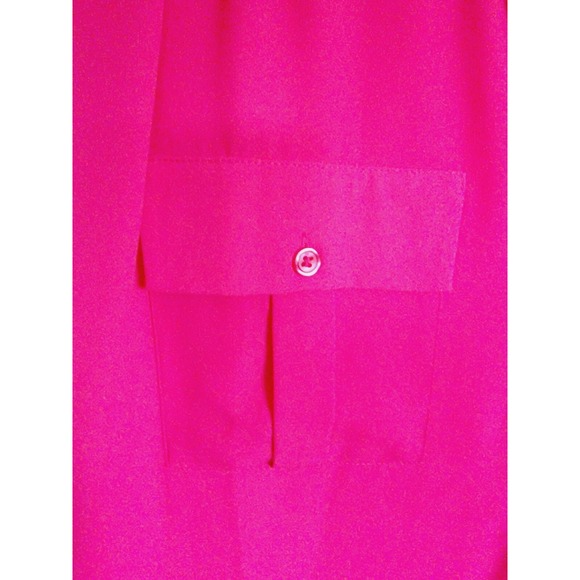 INC 2X International Concepts Women's Heritage Pink Peacock V-Neck Top NWT RV$70 - Picture 6 of 8